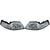 1999-2004 Mustang Headlight Assembly, Ultra Clear, w/o Amber