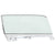 1967-1968 Mustang Door Glass Kit, w/Glass, Conv, Tinted, RH