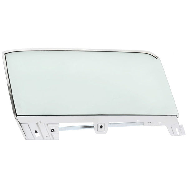 1967-1968 Mustang Door Glass Kit, w/Glass, Conv, Tinted, RH