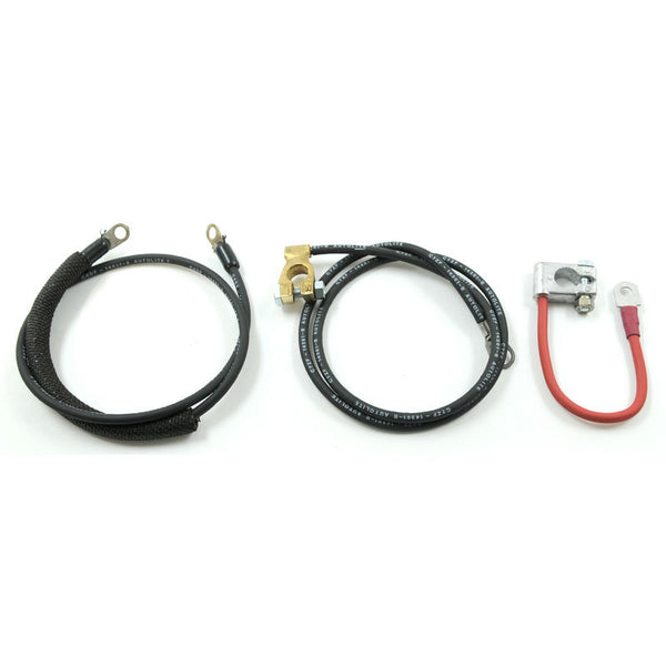 1967 Mustang Battery & Starter Cables Kit, All