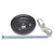 1964-1965 Mustang Spare Tire Hold Down Kit, carriage type bolt