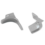 1969-1970 Mustang Quarter Window Chrome Moldings, Coupe, RH & LH