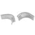 1969-1970 Mustang Quarter Window Chrome Moldings, Coupe, RH & LH