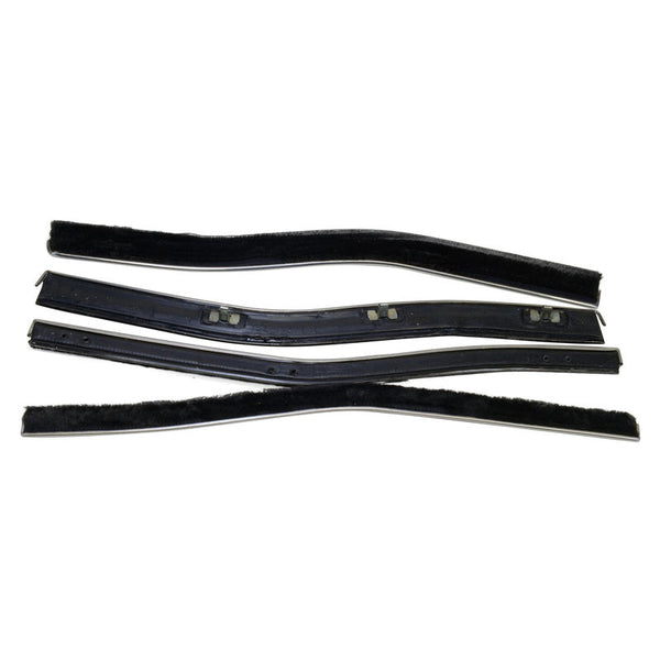 1965-1966 Mustang Windowfelt Kit, Quarter, 4 pcs, USA