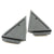 1979-1986 Mustang Power Mirror Mount Covers, w/foam insulator pad