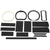 1969-1970 Mustang Heater Seal Kit, w/integral A/C