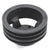 1964 Mustang Crankshaft Pulley, 8 cyl, 260, 3 Belt, Cast