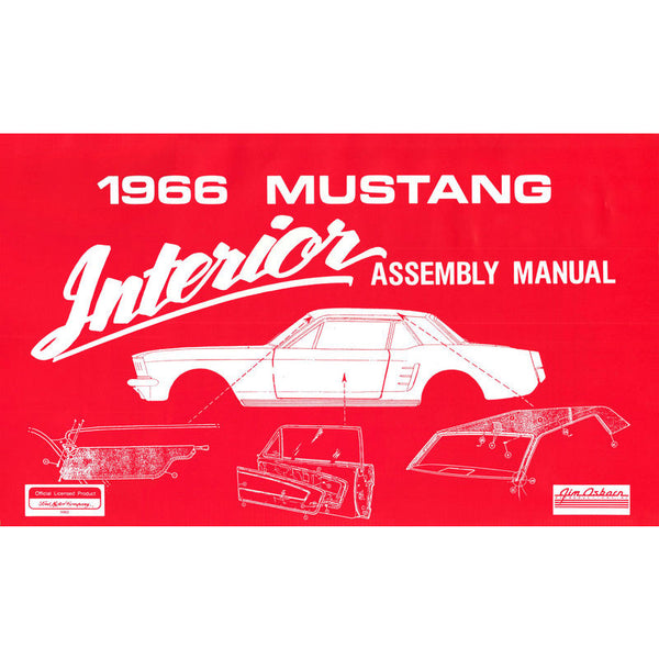 1966 Mustang Interior Assembly Manual