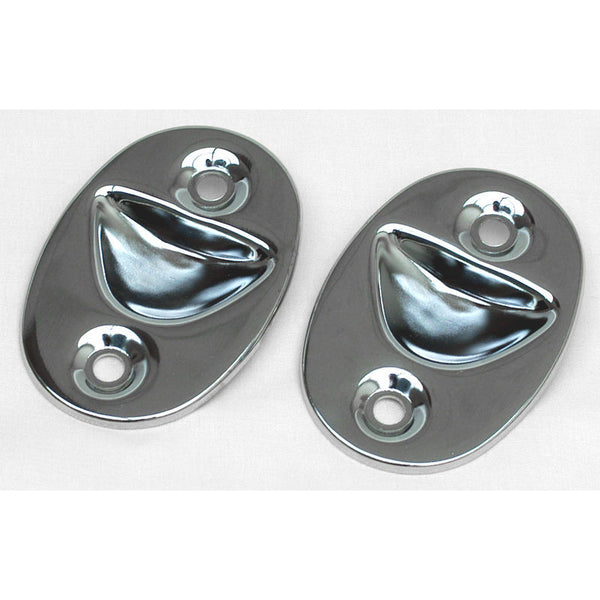 1965-1970 Mustang Fastback Rear Seat Supports, Late 65