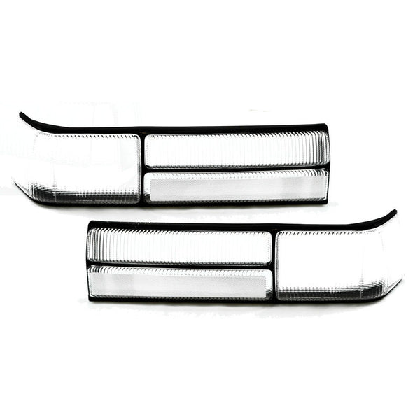 1987-1993 Mustang Tail Light Lens, LX, Clear, RH & LH *Clear Tail Lamps are for Off-Road Use.