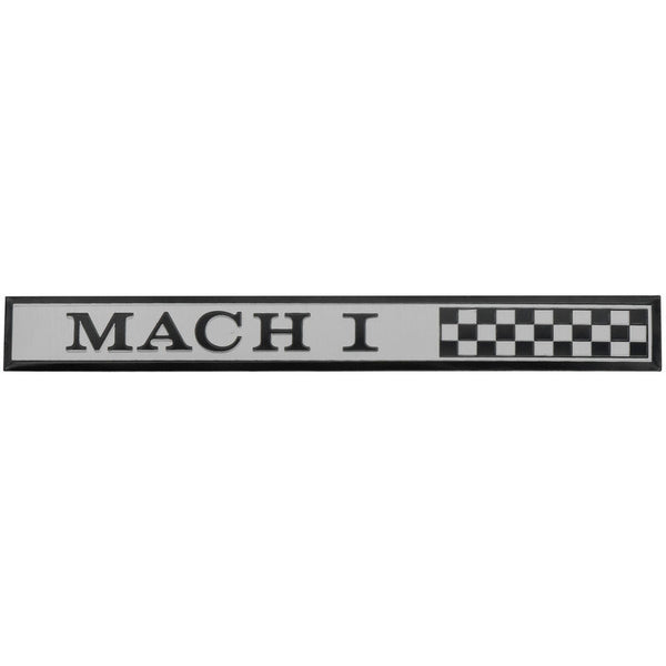 1969-1970 Mustang Dash Emblem, Mach 1