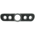 1965 Mustang Instrument Cluster Housing, GT, Black Camera Case Finish
