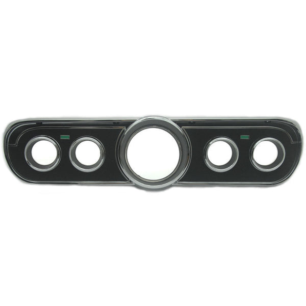 1965 Mustang Instrument Cluster Housing, GT, Black Camera Case Finish