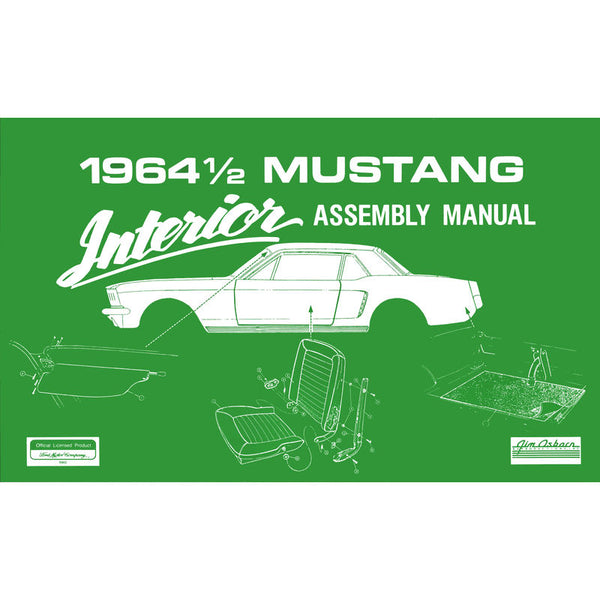 1964 Mustang Interior Assembly Manual