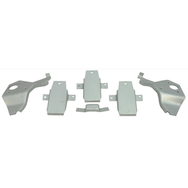 1967-1968 Mustang Interior Roof Bracket Kit, FB, 6 pcs