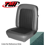 Turquoise 1968 Mustang Front Bench Upholstery, Standard