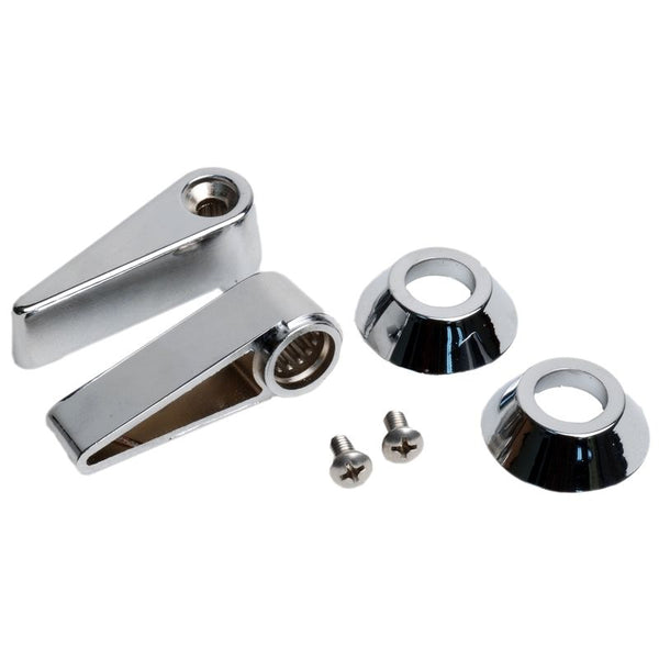 1970 Mustang Seat Latch Handles, w/Bezels, RH & LH