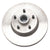 1968-1969 Mustang / Cougar Front Wheel Disc Brake Hub & Rotor, 8 cyl, exc. Boss