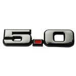 Chrome 1979-1993 Mustang 5.0 Fender Emblem