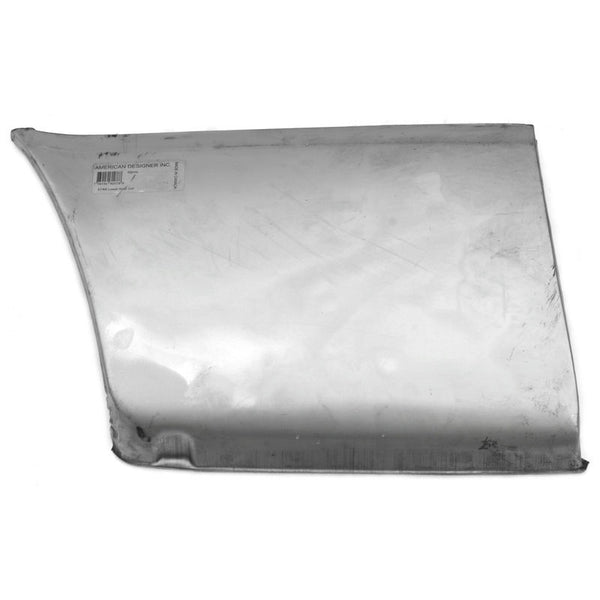 1967-1968 Mustang Lower Rear Corner Of Front Fender, 14 inches Tall, LH