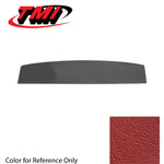 Bright Red 1965-1968 Mustang Package Tray, Coupe, Vinyl Covered, without Speaker Holes