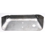 1966 Mustang Dual Exhaust Floor Pan Reinforcement Plate, w/Punched Hole, LH