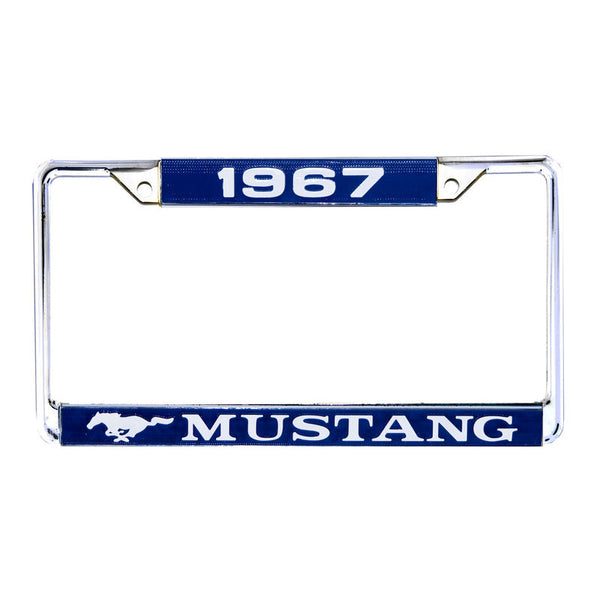 1967 Mustang License Plate Frame