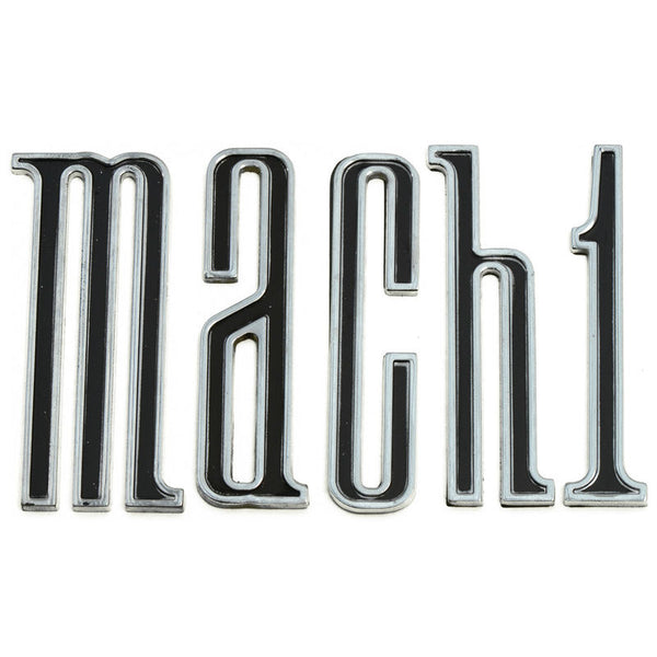 1970 Mustang Trunk Letter, Mach 1, Die Cast, Ford Tooling