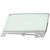 1967-1968 Mustang Door Glass Kit, w/Glass, Cpe, Tinted, LH