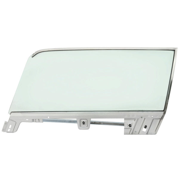 1967-1968 Mustang Door Glass Kit, w/Glass, Cpe, Tinted, LH
