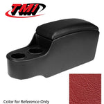 Bright Red 1965-1967 Mustang Console Caddy, Use with Factory Console