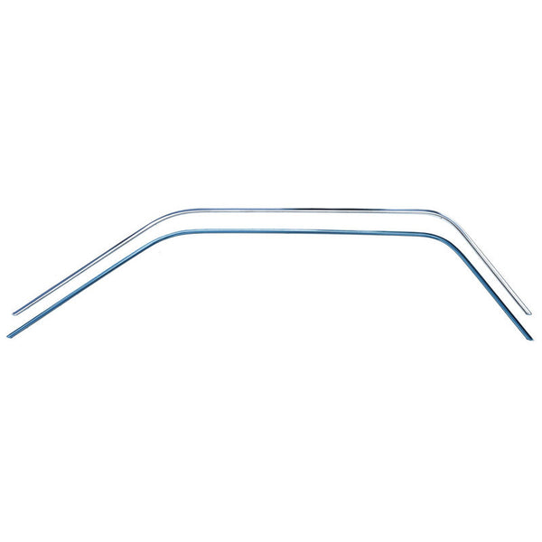 1965-1968 Mustang Roof Drip Rail Moldings, Cpe
