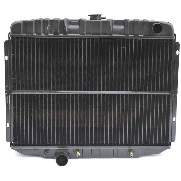 1968-1970 Mustang Radiator, Big Block, 302, 351, 390, 428 3 row 24 inches, LH Lower Hose