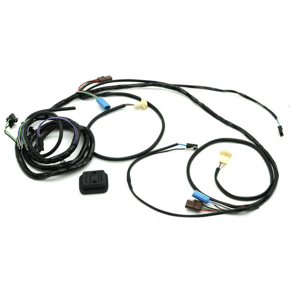 1970 Mustang Firewall To Headlight Wire Loom, w/o Sport Lamps