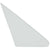 1964-1968 Mustang Vent Window Glass, Clear, RH