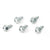 1965-1969 Mustang Fuel Tank Filler Pipe Screw Set, 5 pcs