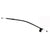 1969-1970 Mustang Heater Temp. Cable, w/integral A/C
