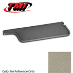White 1971-1973 Mustang Coupe / Fastback Sunvisor Pads