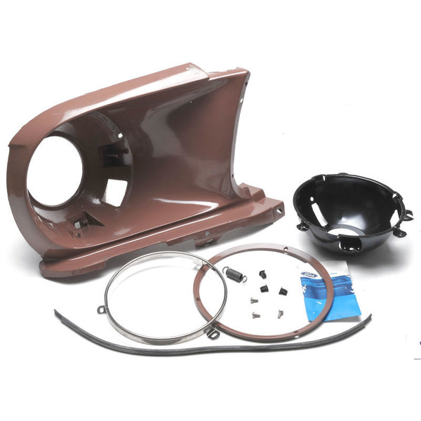 1967-1968 Mustang Headlight Assembly, Complete, RH, exc. GT350/500, Ford