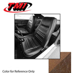 Ginger 1970 Mustang Two Front Buckets Upholstery, Standard