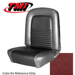 Red 1967 Mustang Front Bench Upholstery, Standard