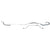 1967-1969 Mustang Pre-Bent Rear Housing Brake Line, 6 cyl
