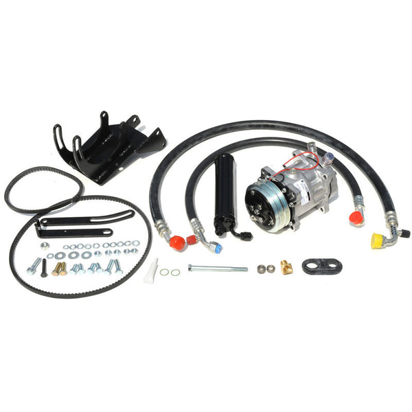 1964-1965 Mustang Sanden Compressor Conversion Kit, 6 cyl R134A
