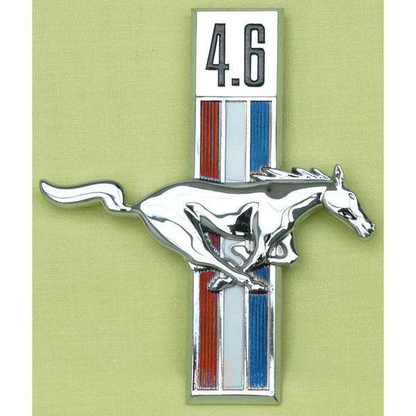 1967-1968 Mustang Running Pony Fender Ornament, 4.6, RH