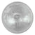 1969 Mustang Sealed Beam Headlight/Halogen, w/o FoMoCo script, low and high beam [replace 4000]