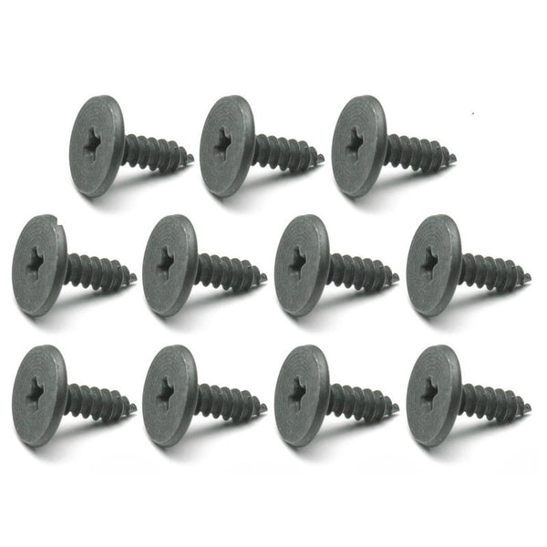 1965-1966 Mustang Rear Valance Panel Screw Set, flat-style head, 11 pcs