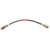 1971-1973 Mustang Front Brake Hoses, Braided Stainless Steel, Drum