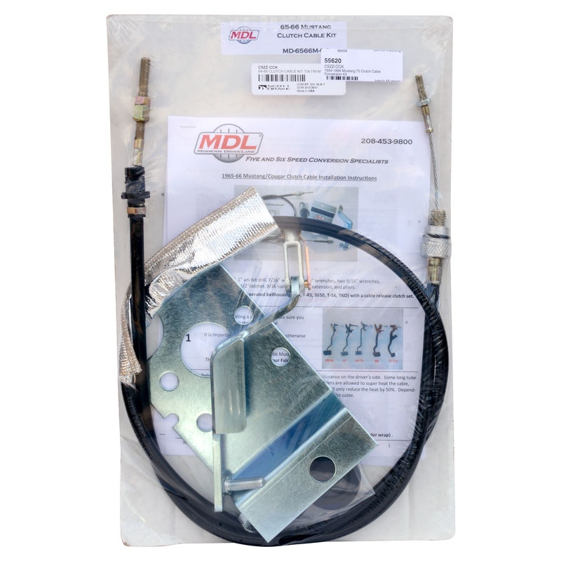 John's Mustang 19641966 Mustang T5 Clutch Cable Conversion Kit