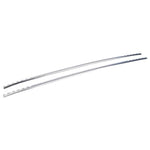 1987-1993 Mustang Arm Rest Trims, Chrome
