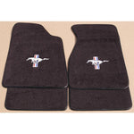 1983 / Graphite 1979-1993 Mustang Pony Floor Mats